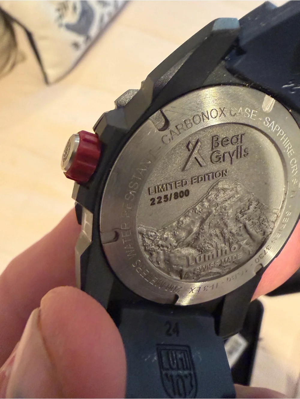 Luminox Bear Grylls Survival watch limited edition.
